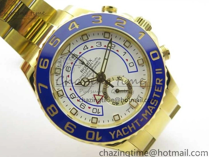 Ceramic 116688 JF baselworld Bracelet YG YG 2017 Blue 1:1 II on YachtMaster A7750 Best Edition 0517